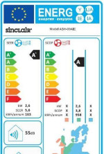 Sinclair ash-09AIE spolu s montážou – fotka 2