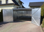 Plechová garáž 3x5m celopozink dovoz celá SR – fotka 2